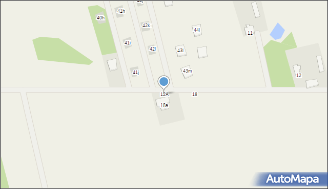Ludwikowo, Ludwikowo, 12A, mapa Ludwikowo