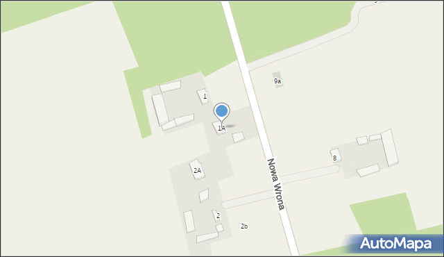 Ludwikowo, Ludwikowo, 1A, mapa Ludwikowo