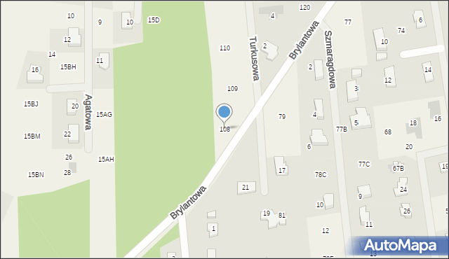 Ludwikowo, Ludwikowo, 108, mapa Ludwikowo