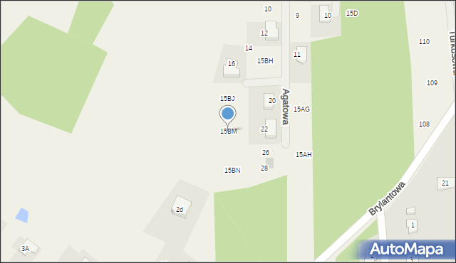 Ludwikowo, Ludwikowo, 15BM, mapa Ludwikowo