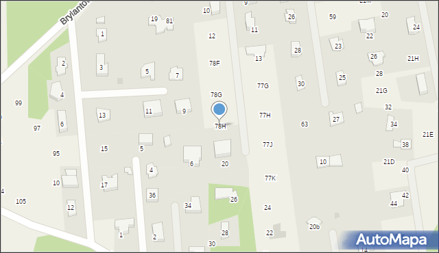 Ludwikowo, Ludwikowo, 78H, mapa Ludwikowo