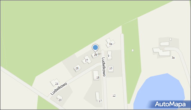 Ludwikowo, Ludwikowo, 28, mapa Ludwikowo