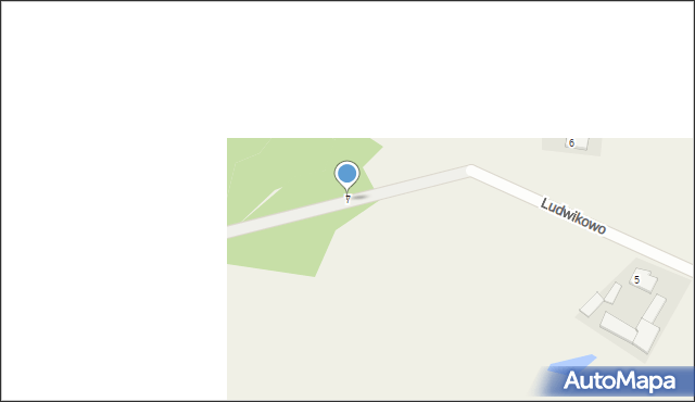 Ludwikowo, Ludwikowo, 7, mapa Ludwikowo