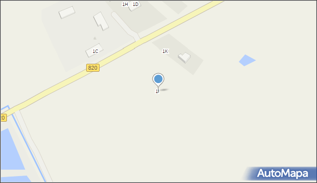 Ludwin, Ludwin, 1ł, mapa Ludwin