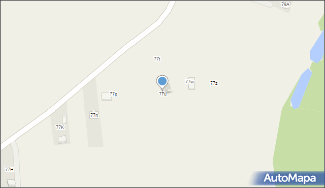 Ludwin, Ludwin, 77u, mapa Ludwin