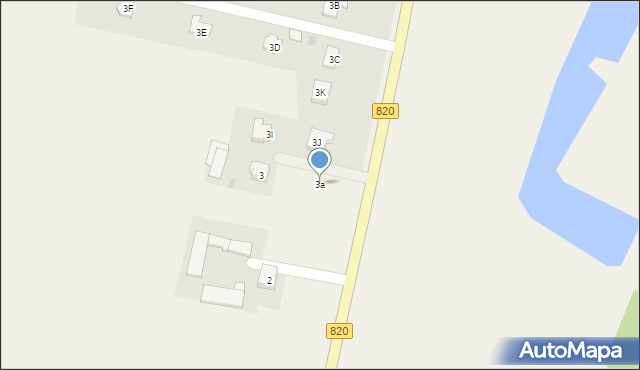 Ludwin-Kolonia, Ludwin-Kolonia, 3a, mapa Ludwin-Kolonia