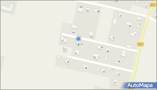 Ludwin-Kolonia, Ludwin-Kolonia, 4F, mapa Ludwin-Kolonia