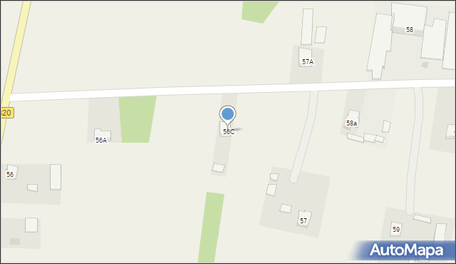 Ludwin-Kolonia, Ludwin-Kolonia, 56C, mapa Ludwin-Kolonia