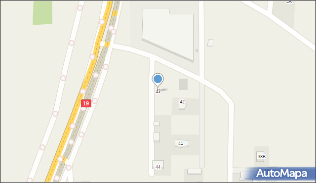 Ludwinów, Ludwinów, 43, mapa Ludwinów