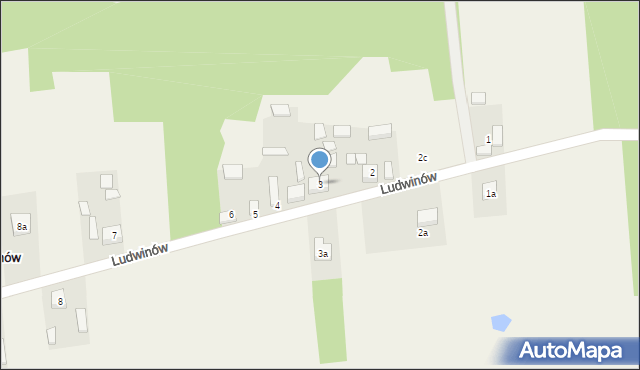 Ludwinów, Ludwinów, 3, mapa Ludwinów