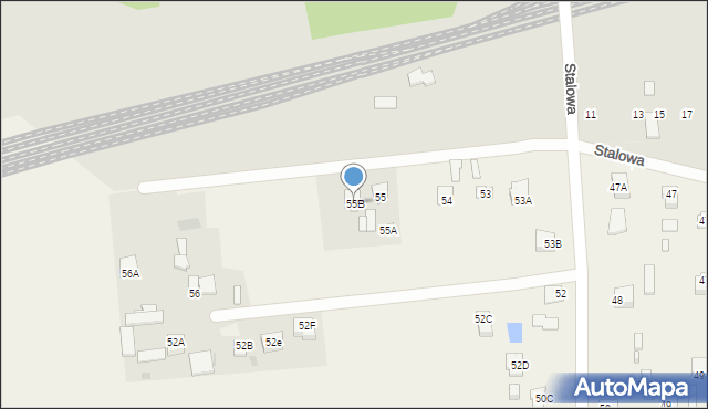 Ludwinów, Ludwinów, 55B, mapa Ludwinów