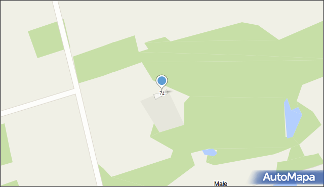 Ludwinów, Ludwinów, 74, mapa Ludwinów