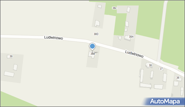 Ludwinowo, Ludwinowo, 38e, mapa Ludwinowo