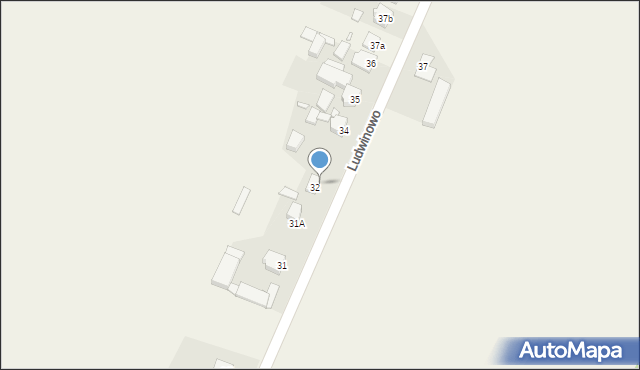 Ludwinowo, Ludwinowo, 33, mapa Ludwinowo