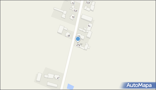 Ludwinowo, Ludwinowo, 47a, mapa Ludwinowo