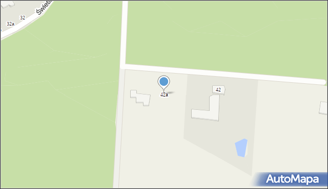 Ludwinowo, Ludwinowo, 42a, mapa Ludwinowo