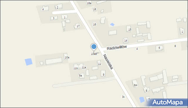Ludwinowo Zegrzyńskie, Ludwinowo Zegrzyńskie, 10ab, mapa Ludwinowo Zegrzyńskie