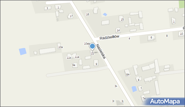 Ludwinowo Zegrzyńskie, Ludwinowo Zegrzyńskie, 11, mapa Ludwinowo Zegrzyńskie