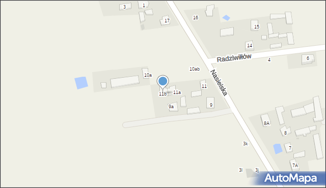 Ludwinowo Zegrzyńskie, Ludwinowo Zegrzyńskie, 11b, mapa Ludwinowo Zegrzyńskie