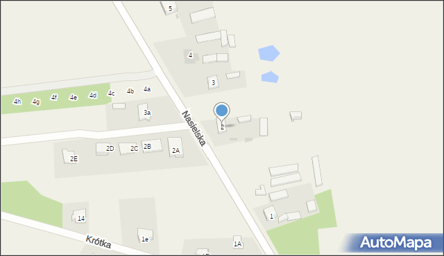 Ludwinowo Zegrzyńskie, Ludwinowo Zegrzyńskie, 2, mapa Ludwinowo Zegrzyńskie