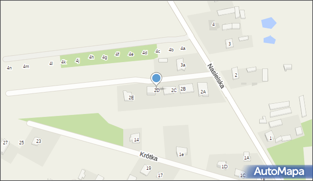 Ludwinowo Zegrzyńskie, Ludwinowo Zegrzyńskie, 2D, mapa Ludwinowo Zegrzyńskie