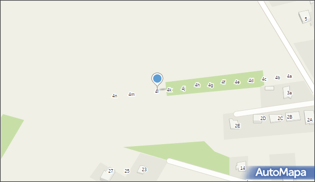 Ludwinowo Zegrzyńskie, Ludwinowo Zegrzyńskie, 4l, mapa Ludwinowo Zegrzyńskie