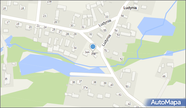 Ludynia, Ludynia, 35B, mapa Ludynia