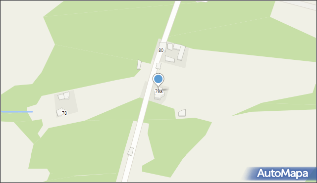 Ludynia, Ludynia, 79a, mapa Ludynia