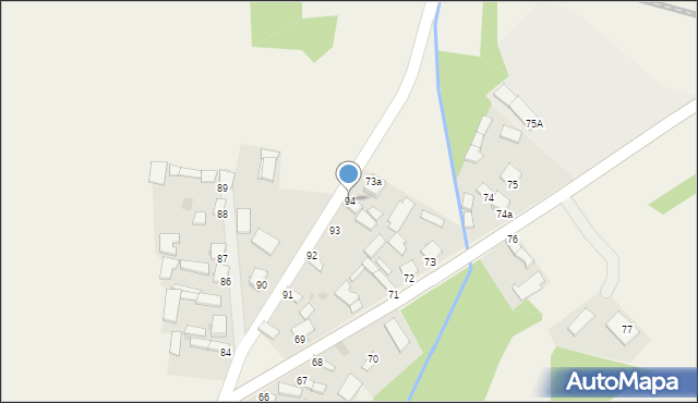 Ludynia, Ludynia, 94, mapa Ludynia