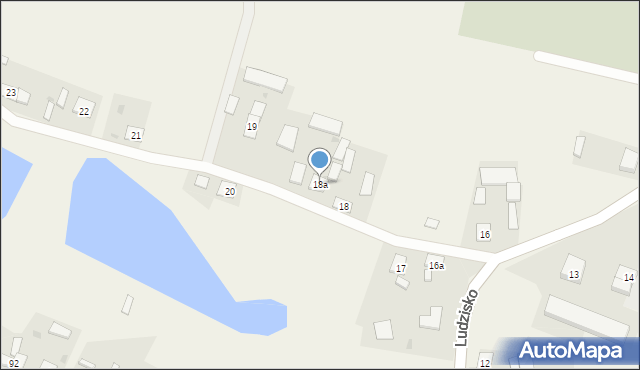Ludzisko, Ludzisko, 18a, mapa Ludzisko