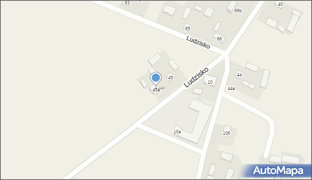 Ludzisko, Ludzisko, 45a, mapa Ludzisko