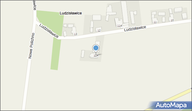 Ludzisławice, Ludzisławice, 12A, mapa Ludzisławice