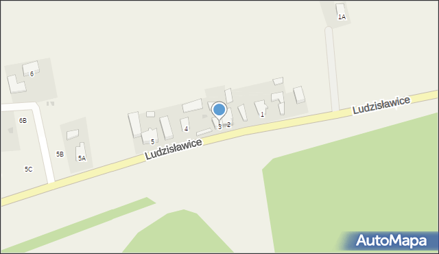 Ludzisławice, Ludzisławice, 3, mapa Ludzisławice