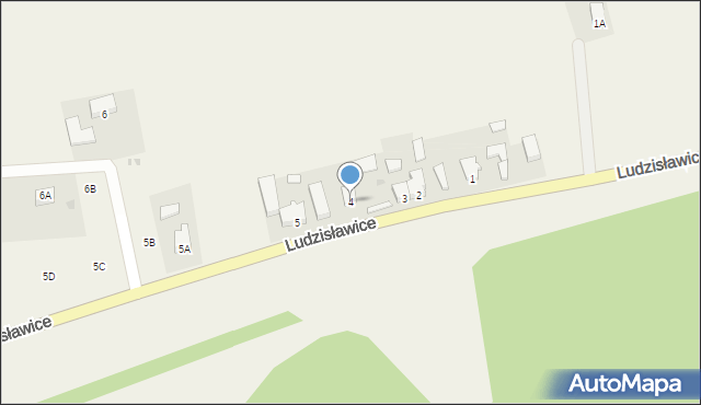 Ludzisławice, Ludzisławice, 4, mapa Ludzisławice