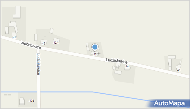 Ludzisławice, Ludzisławice, 43, mapa Ludzisławice