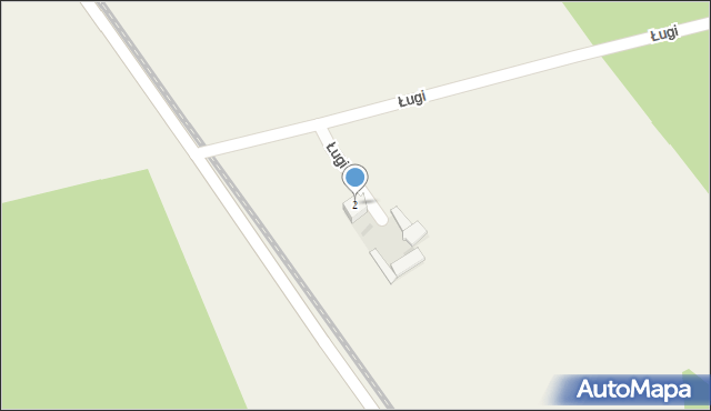 Ługi, Ługi, 2, mapa Ługi