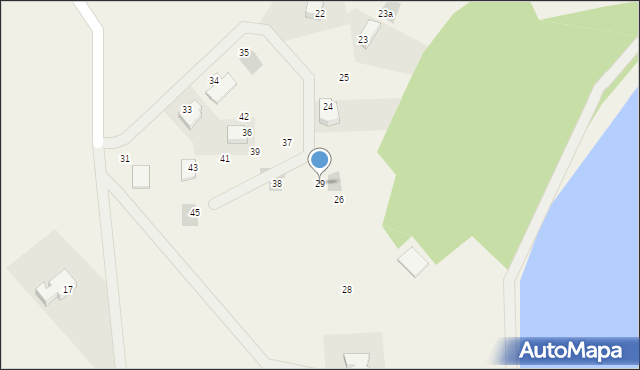 Ługi, Ługi, 29, mapa Ługi