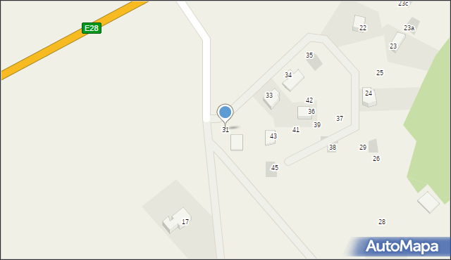 Ługi, Ługi, 31, mapa Ługi