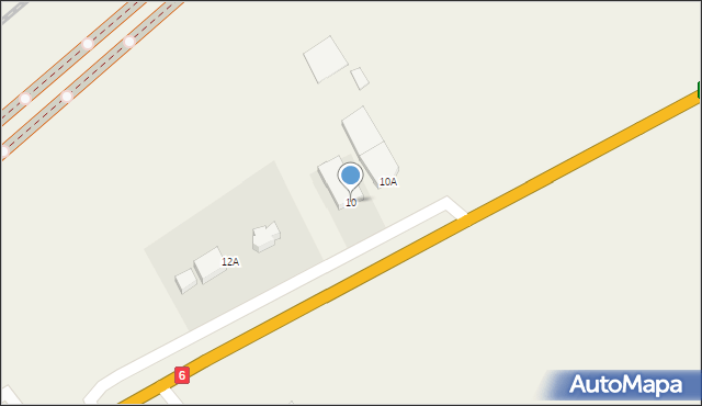 Ługi, Ługi, 10, mapa Ługi