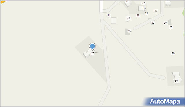 Ługi, Ługi, 17, mapa Ługi