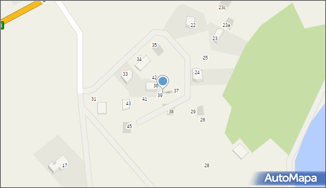 Ługi, Ługi, 40, mapa Ługi