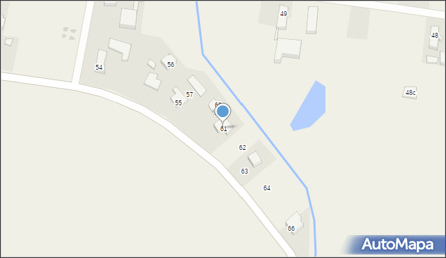 Ługów, Ługów, 61, mapa Ługów