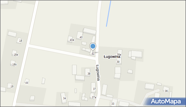 Ługowina, Ługowina, 41, mapa Ługowina