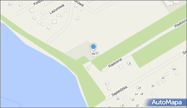 Ługowiska, Ługowiska, 6a, mapa Ługowiska