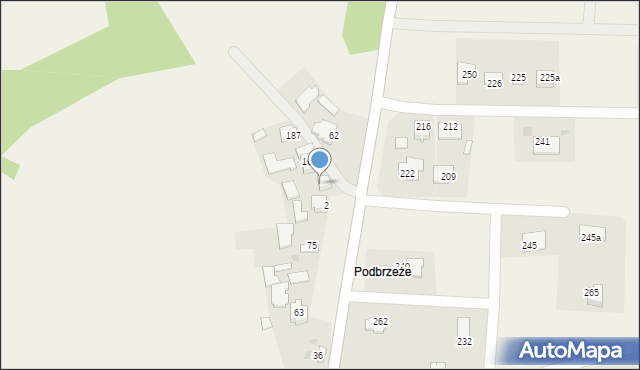 Łukanowice, Łukanowice, 109, mapa Łukanowice