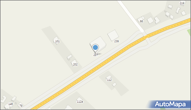 Łukanowice, Łukanowice, 227, mapa Łukanowice