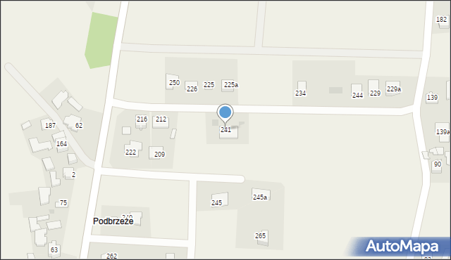 Łukanowice, Łukanowice, 241, mapa Łukanowice