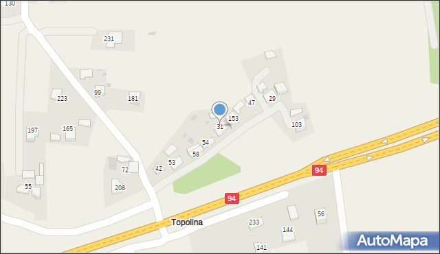 Łukanowice, Łukanowice, 31, mapa Łukanowice