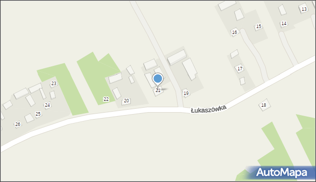 Łukaszówka, Łukaszówka, 21, mapa Łukaszówka