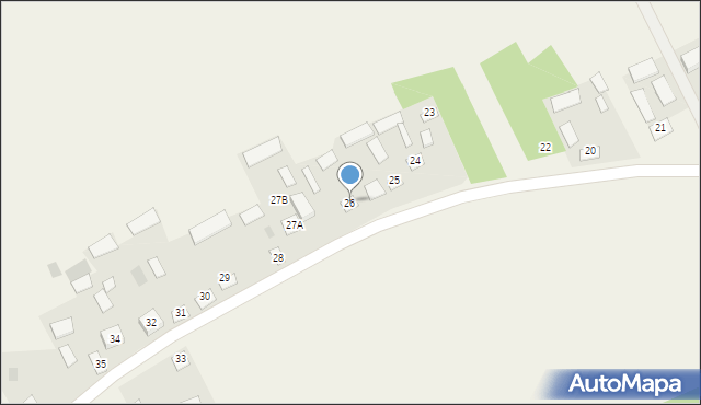 Łukaszówka, Łukaszówka, 26, mapa Łukaszówka